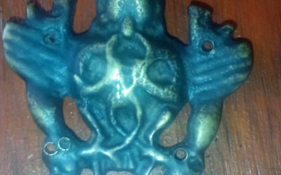 Antique Tibetan Buddhist Amulet Pendant- Garuda Thokcha, Tokcha, TK 55*65mm 39gr