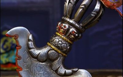 GLW FengShui Tibetan 7″ TianTie Thokcha Thogchag Phurba Phurpa Vajra Dorje Sceptre #3316