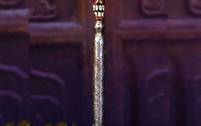 GLW FengShui 7″ Tibetan TianTie Thokcha Thogchag Phurba Phurpa Vajra Dorje Pestle #3207