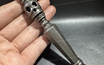 Tibetan Thokcha Adan Vajra Pendant Dharma Protector Amulet