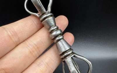 Old Tibetan Buddhist Thokcha Five shares Vajra Sacred Ritual Implement Wisdom