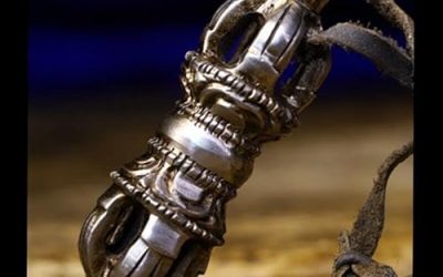 GLW FengShui Tibetan 2.3″ Phurba Phurpa Vajra Dorje Sceptre TianTie Thokcha Thogchag #3343