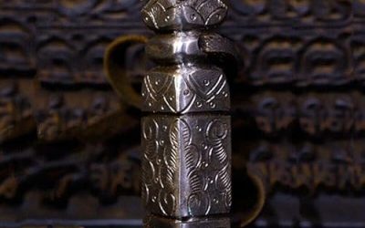 GLW FengShui Tibetan Buddhist Seals Himalayas TianTie Thokcha Thogchag Vajra Dorje Amule#3175