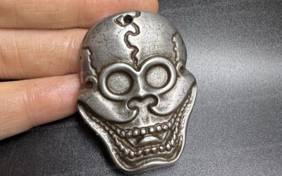 Tibetan Thokcha Chitipati Pendant Hand-Carved Amulet