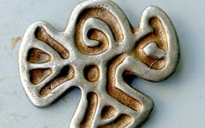 Old Tibetan Buddhism Iron Phurba Dagger, Thokcha Ritual Amulet