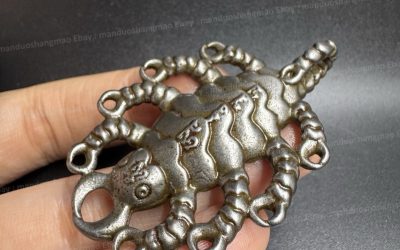Tibetan Thokcha Guru Scorpion Pendant Wrathful Ritual Amulet